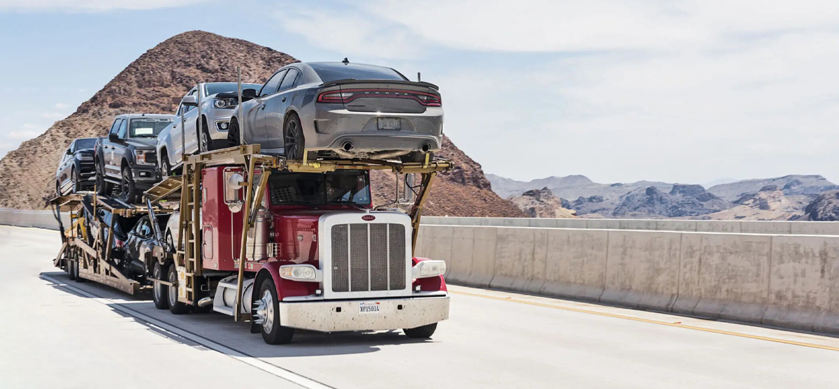 an open trailer